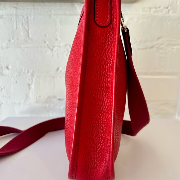 Hermes Evelyne TPM Rouge de Couer Taurillon Clemence - Picture 3 of 10